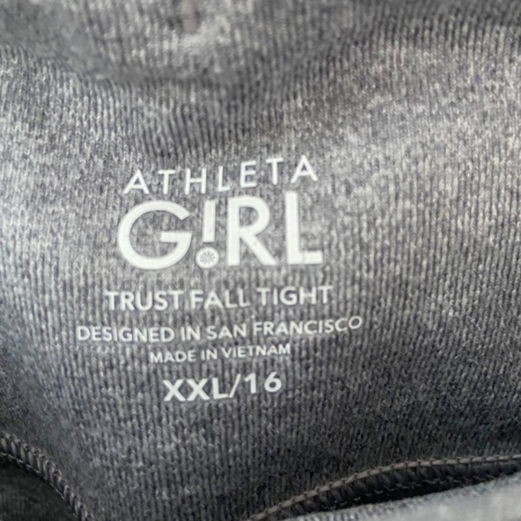 Athleta Girl High Rise Trust Fall Tight, Size XXL/16 - Picture 6 of 8